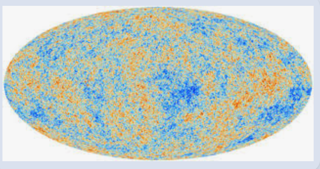 photographie de l'univers jeune, il y a 13,8 milliards d'années